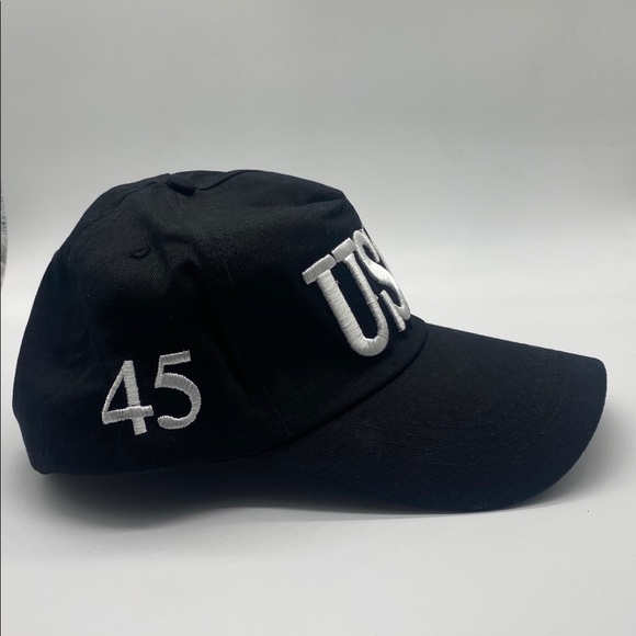 USA 45 Flag Embroidered MAGA Trump Campaign Hat - Picture 4 of 8